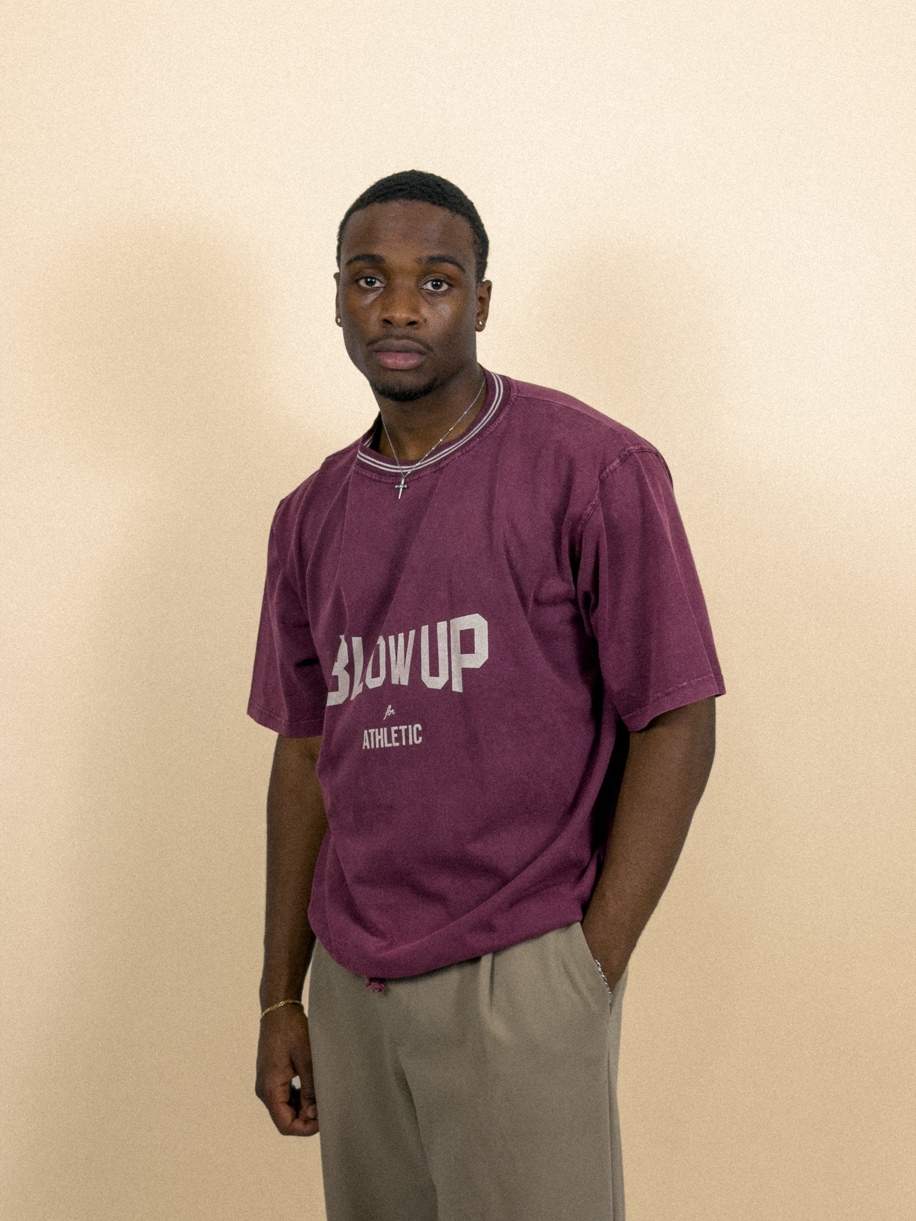 新品　ヴィンテージ90's BLOW-UP T-Shirt Blow-Up T-shirt Bordeaux 90s | Size XL | Vintage – RE-TOLD WEAR