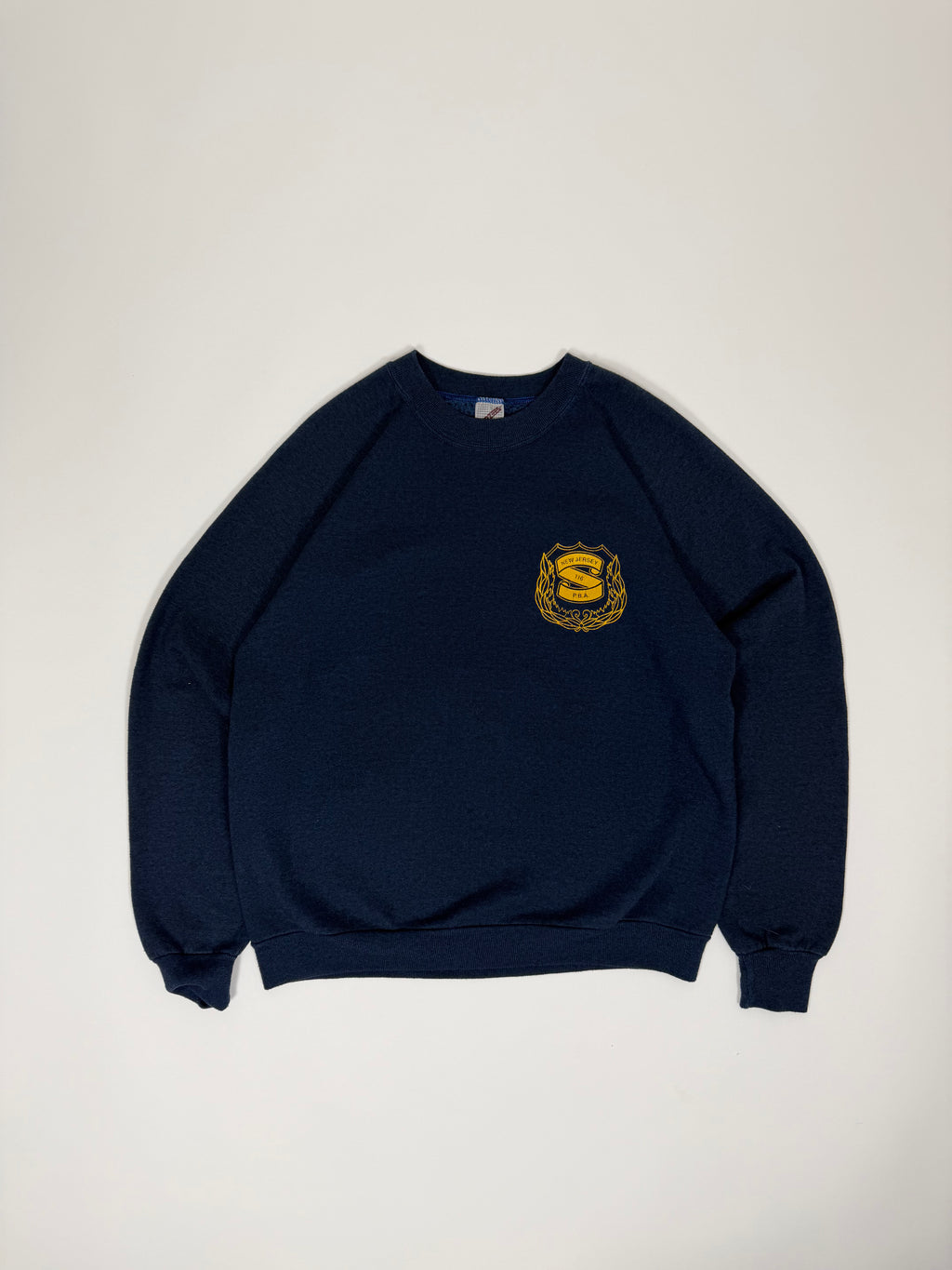 Police Sweatshirt Blue 90s | Size S | Vintage