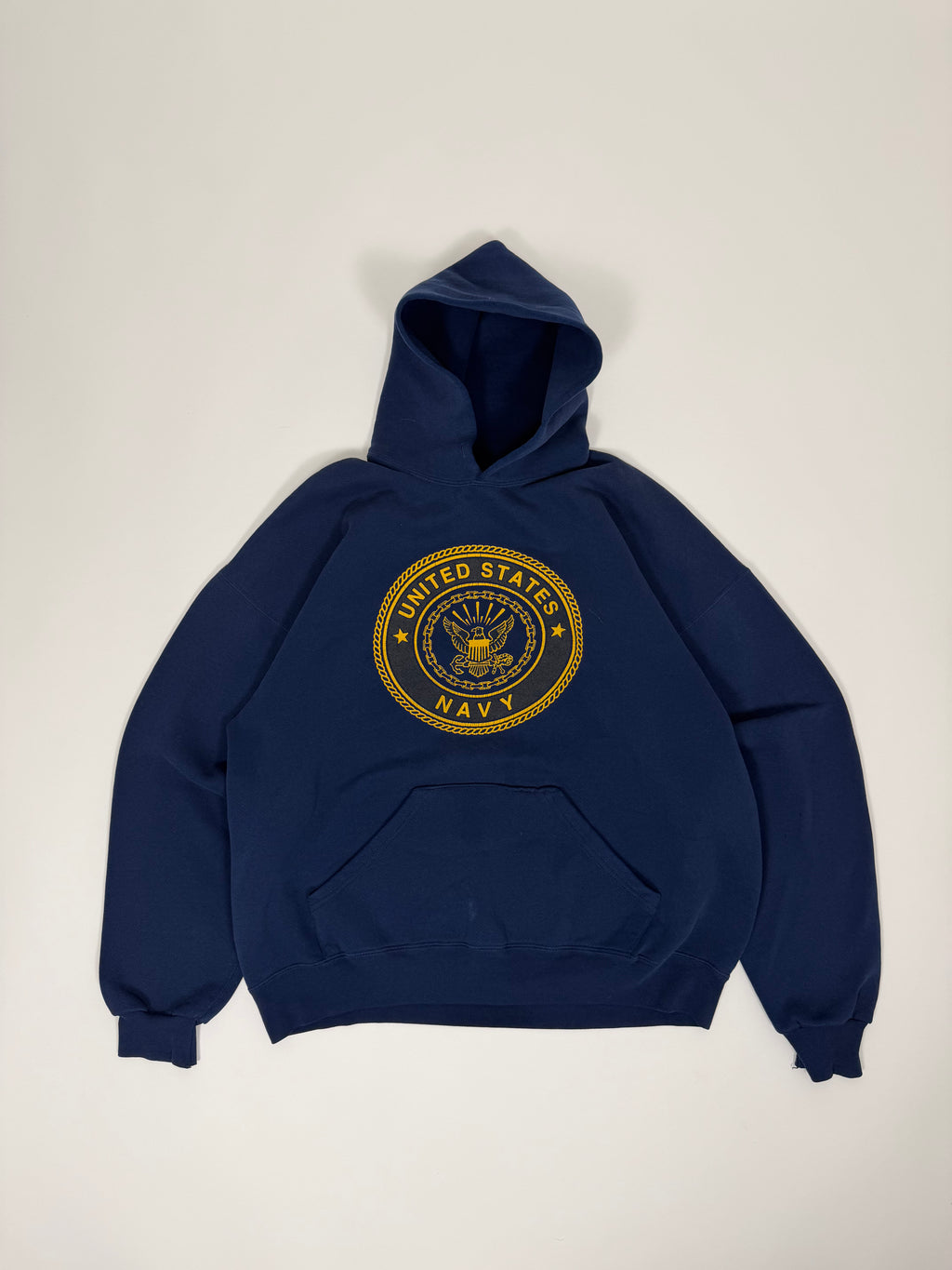US Navy Hoodie Blue 90s | Size L| Vintage