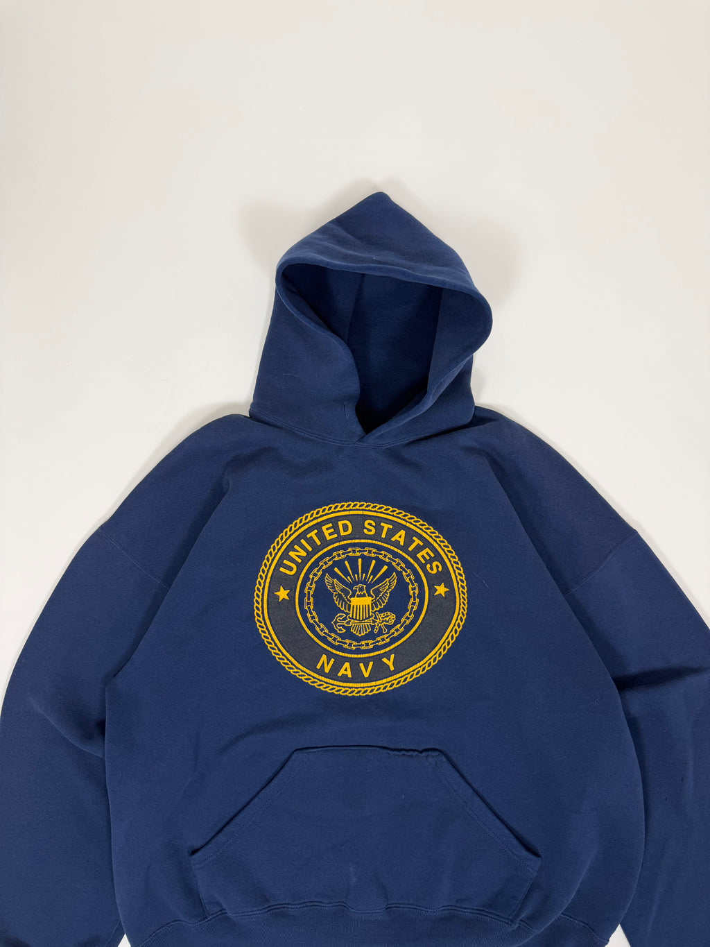 US Navy Hoodie Blue 90s | Size L| Vintage