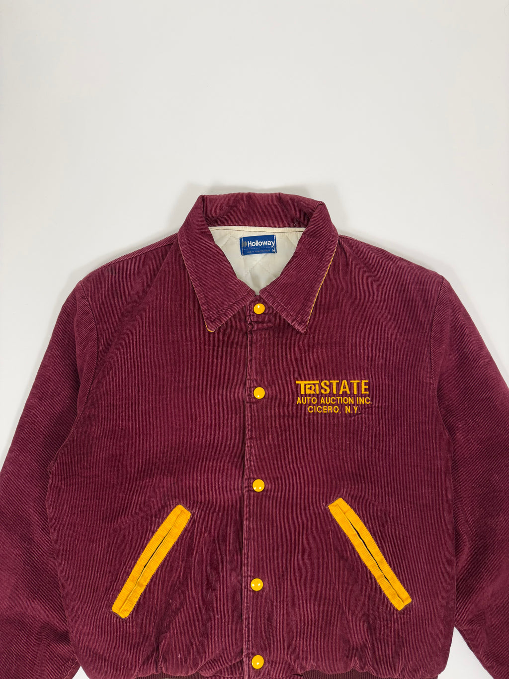Corduroy Work Jacket Bordeaux 80s | Size M | Vintage – RE-TOLD WEAR