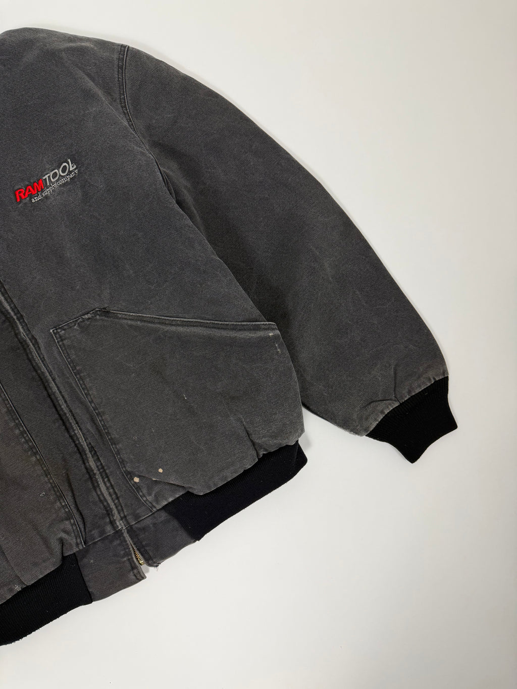 Walls Work Jacket Black 90s | Size XXL | Vintage