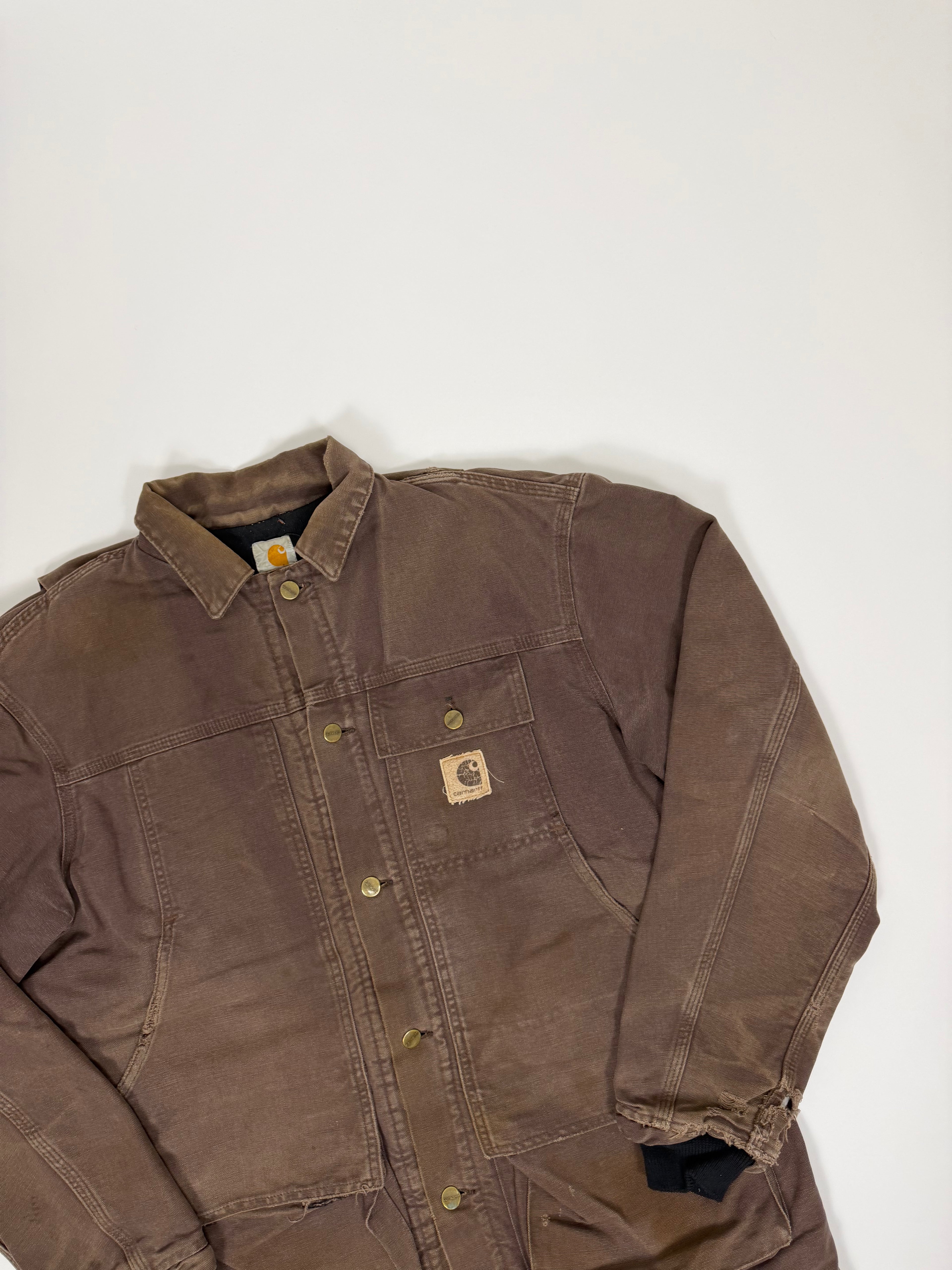 Carhartt Chore Jacket Brown 90s | Size XL | Vintage