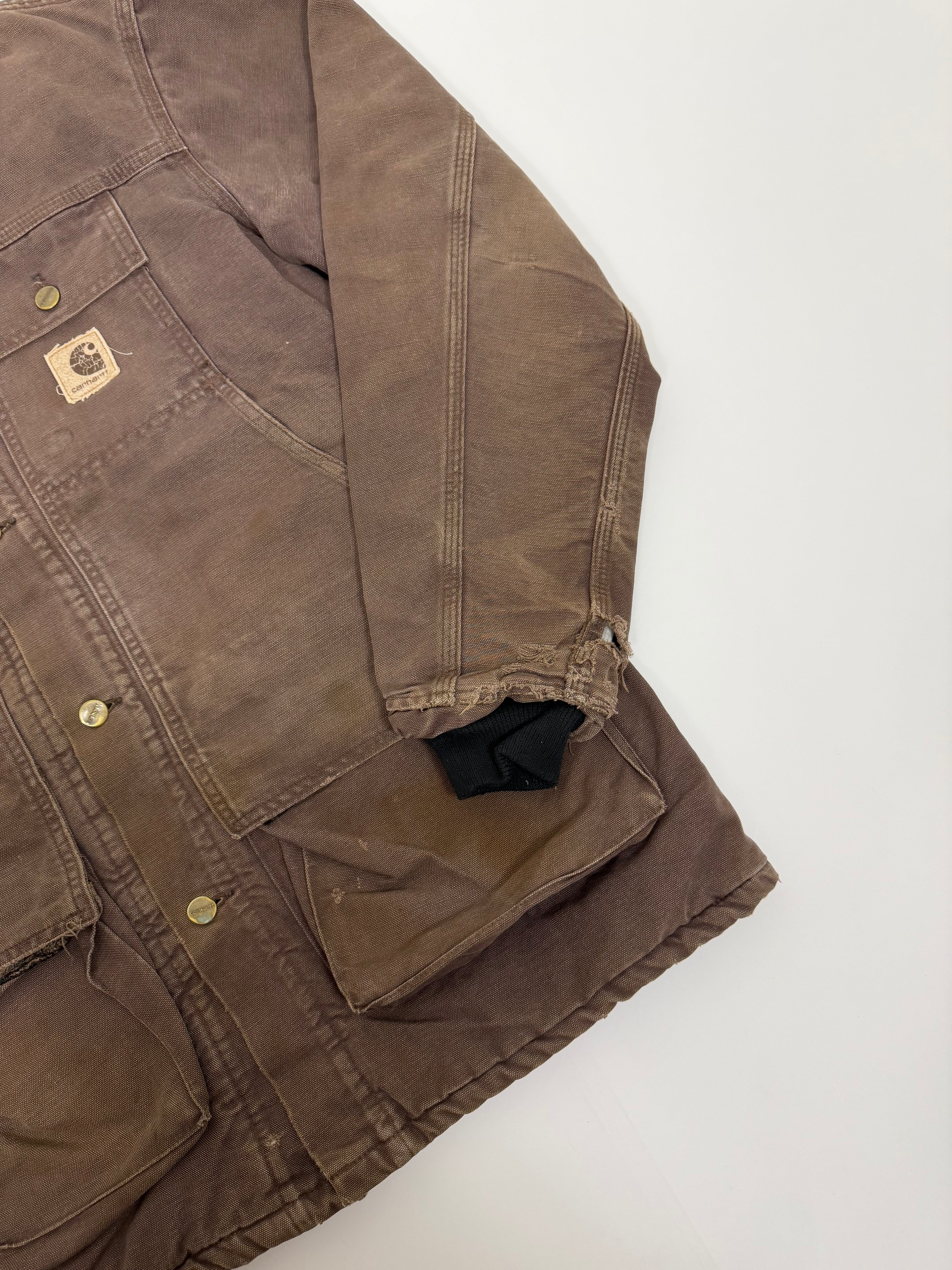Carhartt Chore Jacket Brown 90s | Size XL | Vintage
