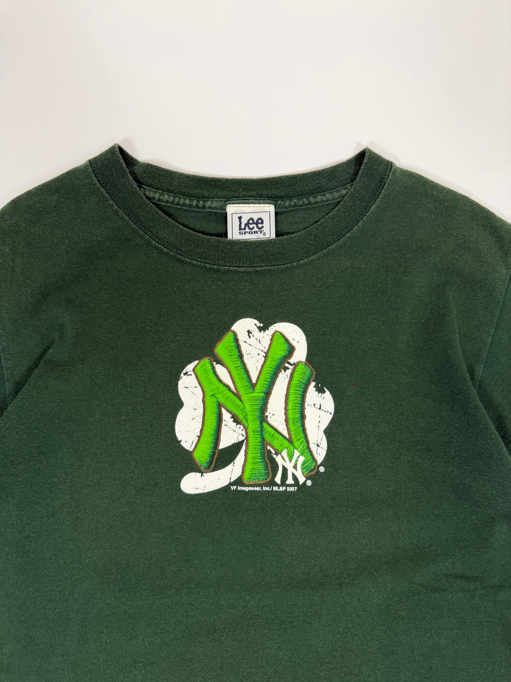 Lee Sport NY Yankees T-shirt Green | Size S