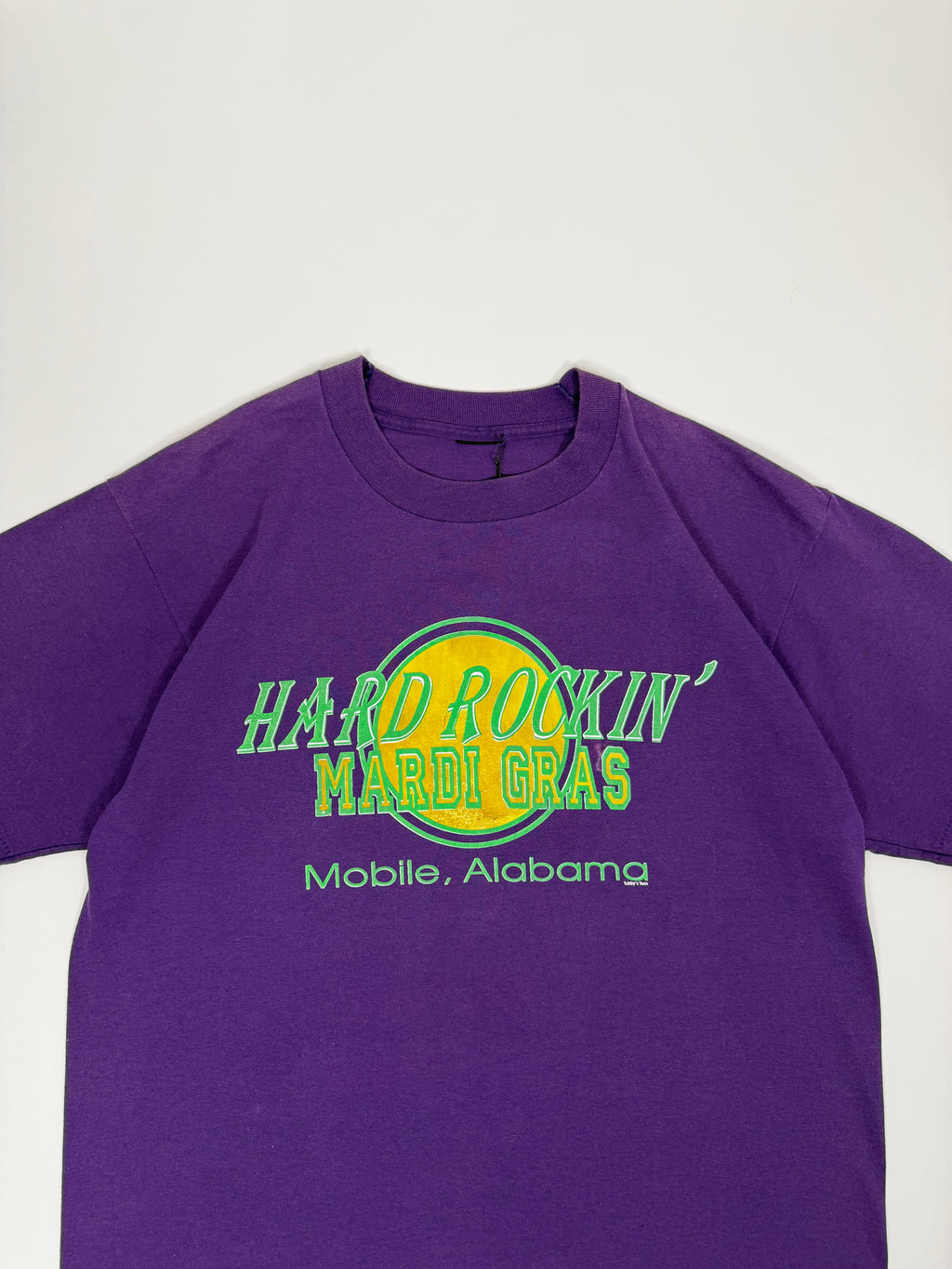 Graphic T-shirt Purple 80-90s | Size L | Vintage