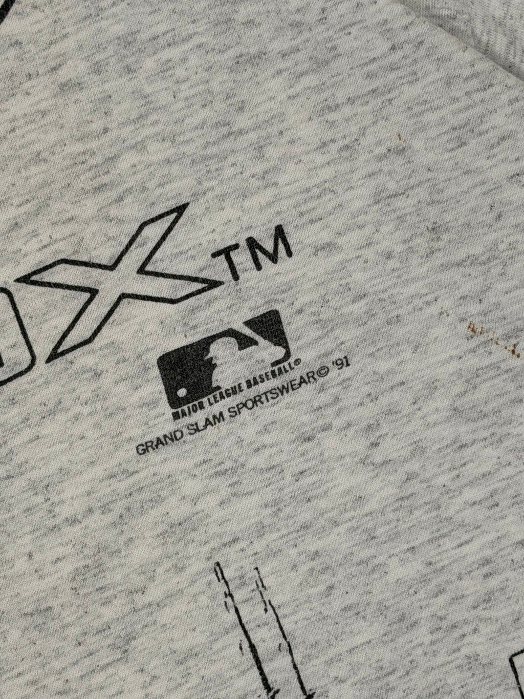 Chicago White Sox T-shirt Grey 1991 | Size XL | Vintage