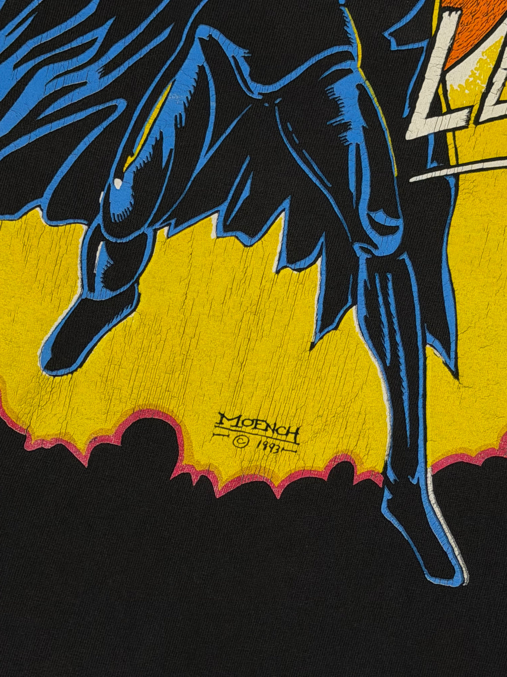 Grim Leaper T-shirt Black 1993 | Size XL | Vintage