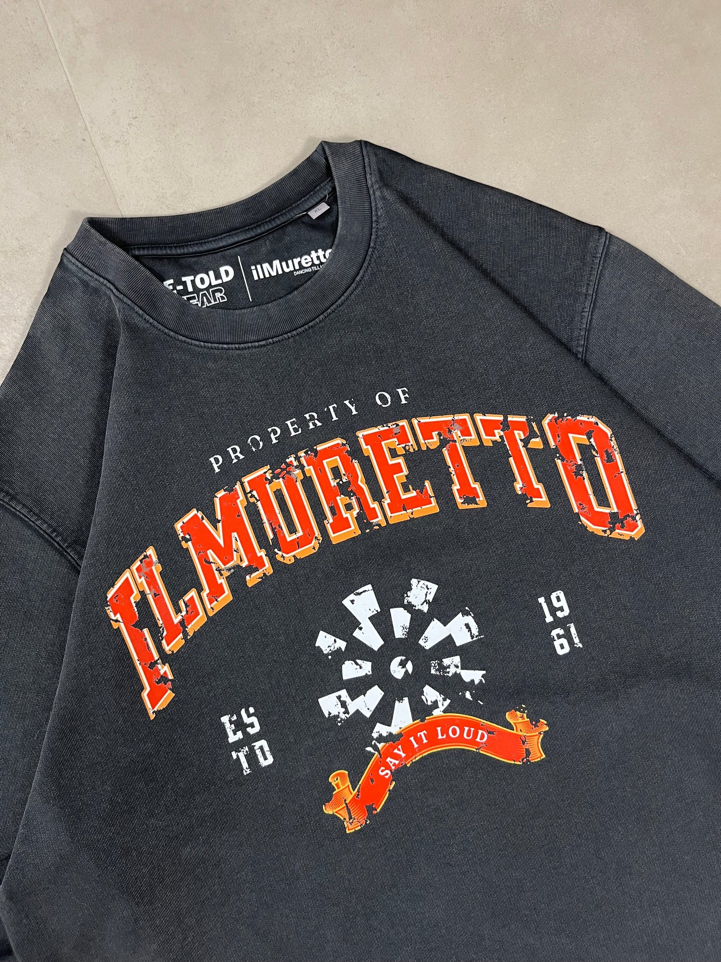 ilMuretto x Re-Told Wear Crewneck RE-TOLD WEAR